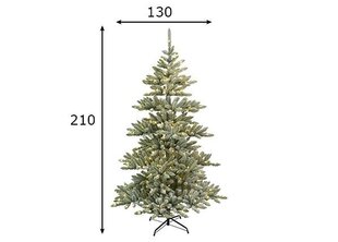 LED koristeellinen joulukuusi valoilla 5,76W 130x210cm Arvika 606-52 hinta ja tiedot | Joulukuuset ja kranssit | hobbyhall.fi
