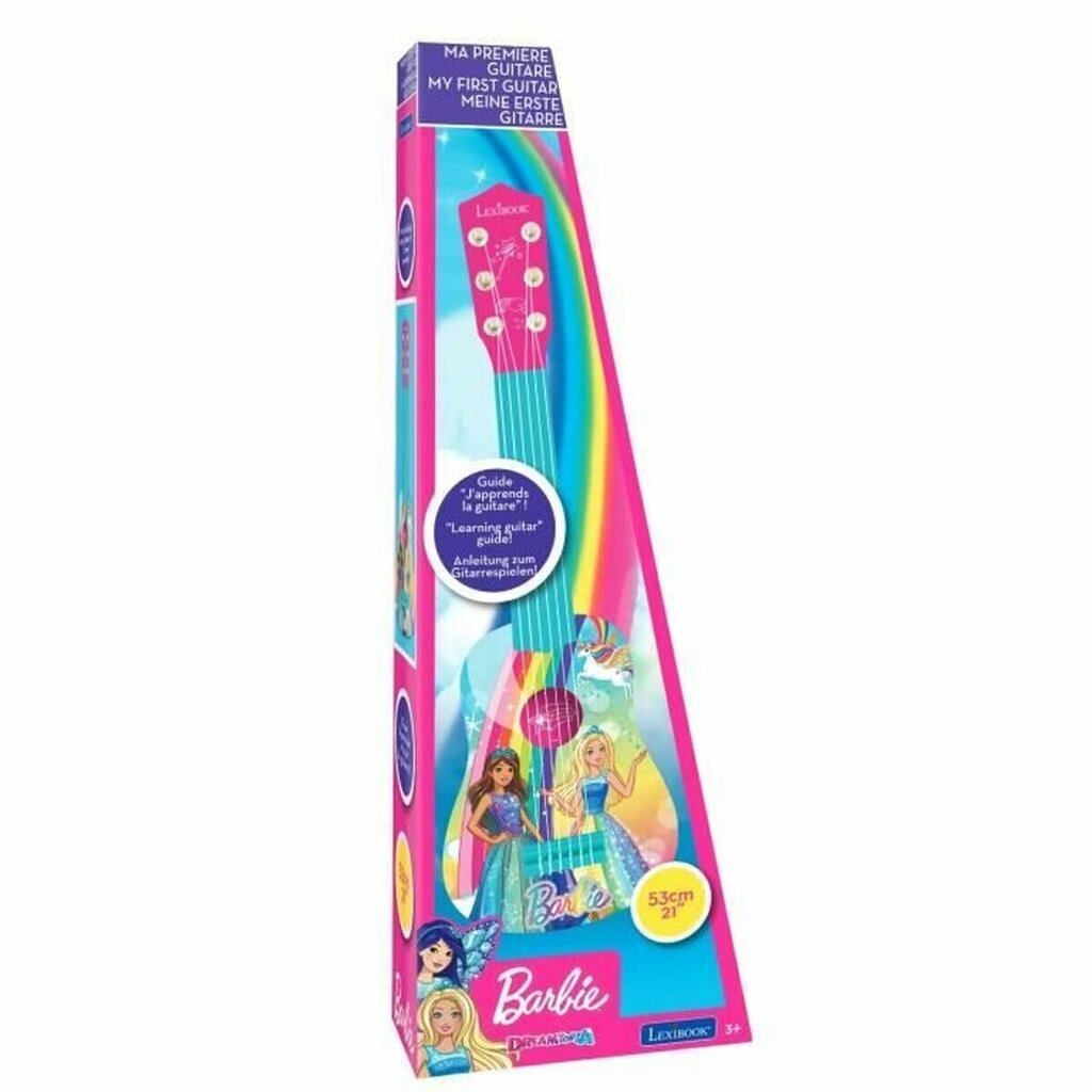 Kitara lapsille Lexibook Barbie hinta ja tiedot | Kehittävät lelut | hobbyhall.fi