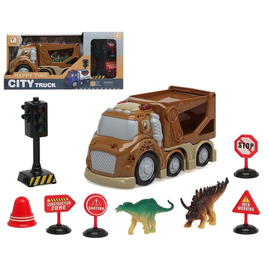 Kuorma-auto Bigbuy Fun Happy Time City kuorma-auto, eri värejä hinta ja tiedot | Poikien lelut | hobbyhall.fi