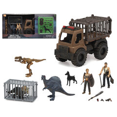 Bigbuy Fun Back Jurassic Era -kuorma-auto, valikoima värejä hinta ja tiedot | Poikien lelut | hobbyhall.fi