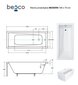 Kylpyamme Besco Modern paneeleilla, 160x70 cm hinta ja tiedot | Kylpyammeet | hobbyhall.fi