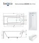 Kylpyamme Besco Modern paneeleilla, 140x70 cm hinta ja tiedot | Kylpyammeet | hobbyhall.fi