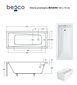 Kylpyamme Besco Modern, 140x70 cm hinta ja tiedot | Kylpyammeet | hobbyhall.fi