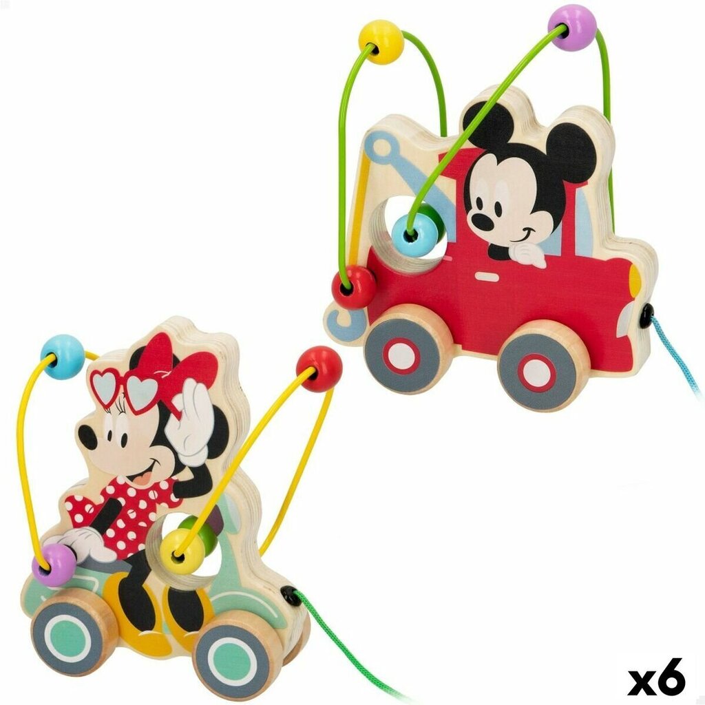 Leluauto köydellä Disney, 6 d. hinta ja tiedot | Vauvan lelut | hobbyhall.fi