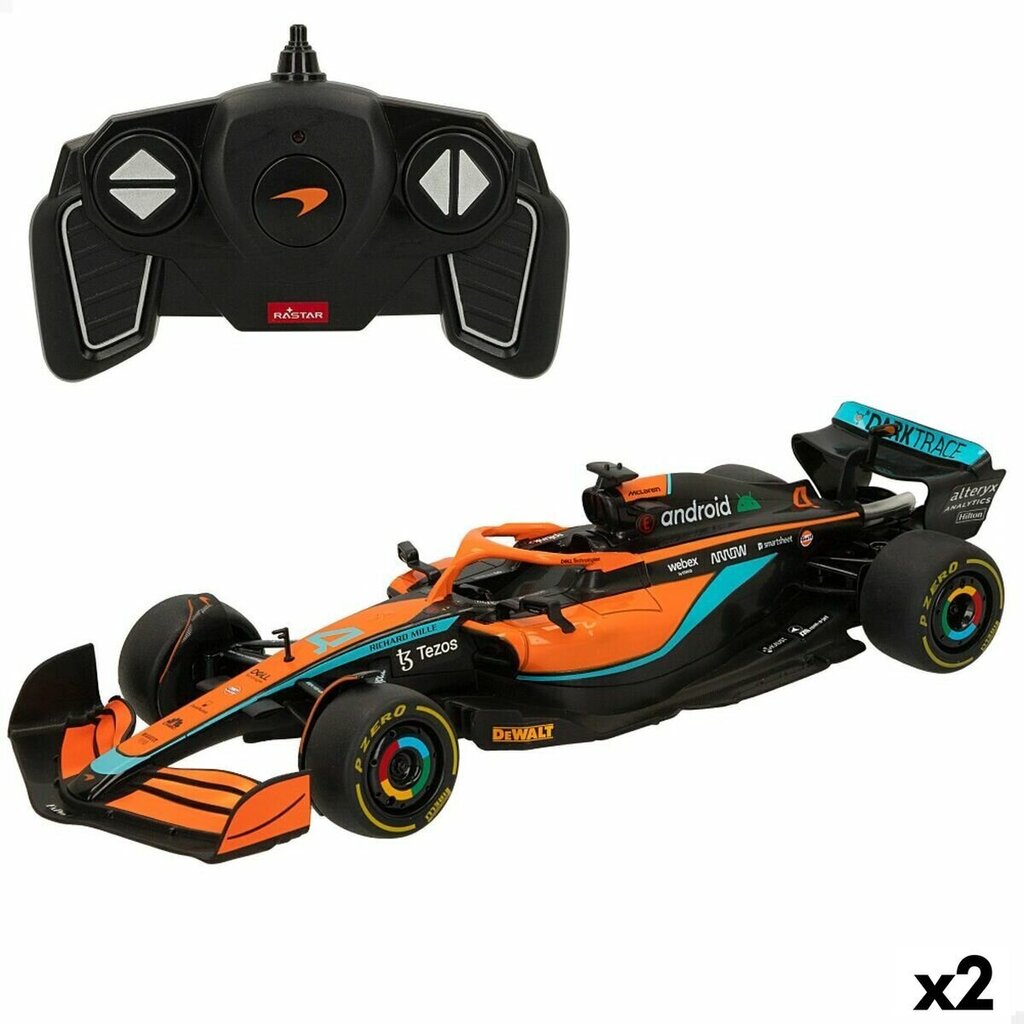 Kaukosäädinauto Rastar McLaren MCL36, 2 kpl. hinta ja tiedot | Poikien lelut | hobbyhall.fi