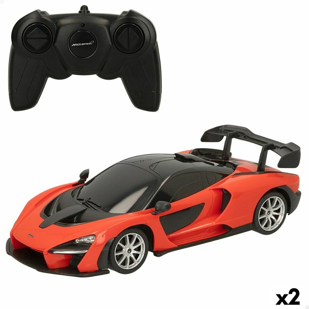 Kauko-ohjattava auto Rastar McLaren Senna, 2 kpl. hinta ja tiedot | Poikien lelut | hobbyhall.fi