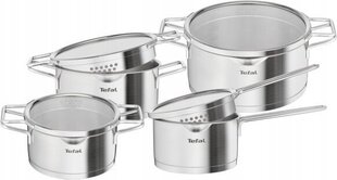 Tefal Nordica Pot Set 8 kpl hinta ja tiedot | Kattilat ja painekattilat | hobbyhall.fi