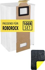 10 pölynimuripussin setti Roborock S7-sarjaan - korkea hyötysuhde hinta ja tiedot | Pölynimureiden lisätarvikkeet | hobbyhall.fi