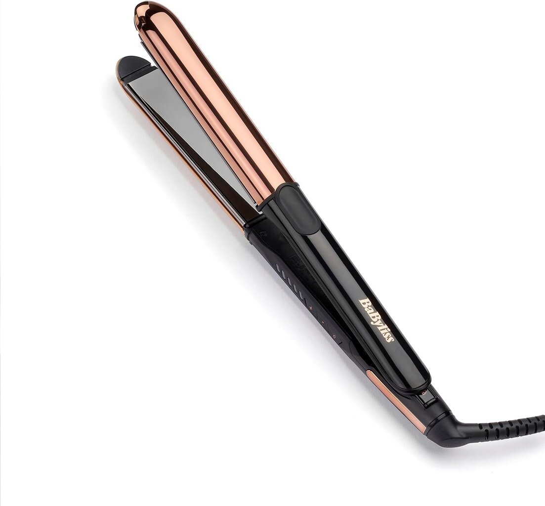 BaByliss Brilliance Pink Gold 235 asteen hiusten suoristusrauta hinta ja tiedot | Suoristusraudat ja kihartimet | hobbyhall.fi