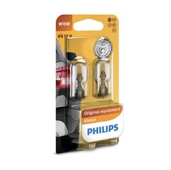 Auton polttimot Philips W16W, 2 kpl. hinta ja tiedot | Polttimot | hobbyhall.fi