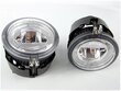 EinParts DL14 Päiväajovalot LED DRL Sumuvalot 6000K 12/24V Dodge Jeep Chrysler hinta ja tiedot | Ajovalot | hobbyhall.fi