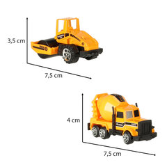 Rakennusajoneuvot 6 kpl hinta ja tiedot | Poikien lelut | hobbyhall.fi