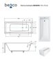 Kylpyamme Besco Modern paneeleilla, 170x70 cm hinta ja tiedot | Kylpyammeet | hobbyhall.fi