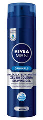 Parranajogeeli Nivea Men Mild, 4 x 200 ml hinta ja tiedot | Parranajo ja karvanpoisto | hobbyhall.fi