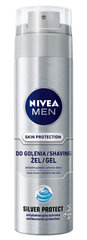 Parranajogeeli Nivea Men Silver Protection, 6 x 200 ml hinta ja tiedot | Parranajo ja karvanpoisto | hobbyhall.fi