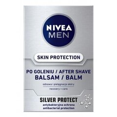 Aftershave balsami Nivea Men Silver Protect, 6 x 100 ml hinta ja tiedot | Parranajo ja karvanpoisto | hobbyhall.fi