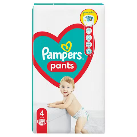 Vaipat Pampers Pants Maxi Pack S4 48 kpl. x 2 kpl.