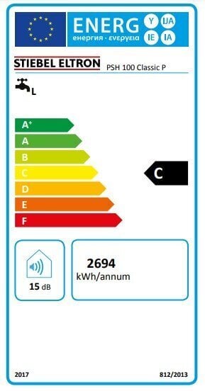 Lämminvesivaraaja Stiebel Eltron PSH 100 Classic P, 100L hinta ja tiedot | Lämminvesivaraajat | hobbyhall.fi