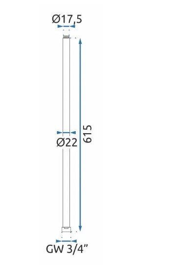 Jatke kylpyammeelle ja suihkusarjalle, musta, 60cm hinta ja tiedot | Suihkusetit | hobbyhall.fi