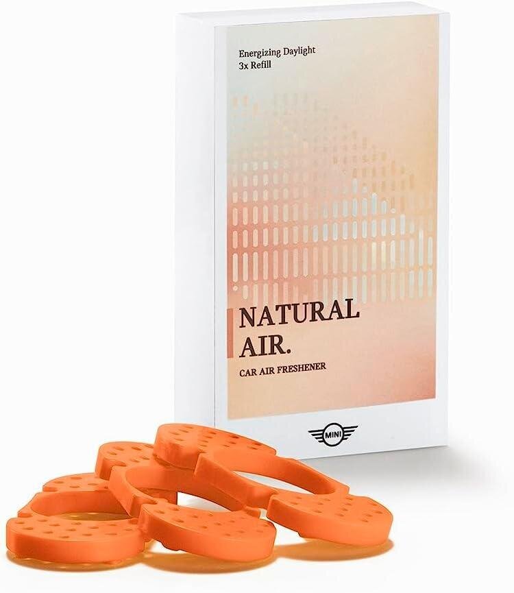 MINI Natural Air Refill Energisoiva päivänvalo Aito 83125A7DCA6, 1 sarja hinta ja tiedot | Ilmanraikastimet autoon | hobbyhall.fi