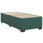 vidaXL Continental Bed patja Green Velvet 80x200 cm hinta ja tiedot | Sängyt | hobbyhall.fi