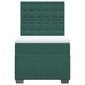 vidaXL Continental Bed patja Green Velvet 80x200 cm hinta ja tiedot | Sängyt | hobbyhall.fi