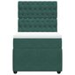 vidaXL Continental Bed patja Green Velvet 80x200 cm hinta ja tiedot | Sängyt | hobbyhall.fi