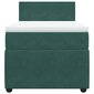 vidaXL Continental Bed patja Green Velvet 80x200 cm hinta ja tiedot | Sängyt | hobbyhall.fi