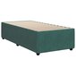 vidaXL Continental Bed patja Green Velvet 80x200 cm hinta ja tiedot | Sängyt | hobbyhall.fi