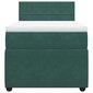 vidaXL Continental Bed patja Green Velvet 80x200 cm hinta ja tiedot | Sängyt | hobbyhall.fi