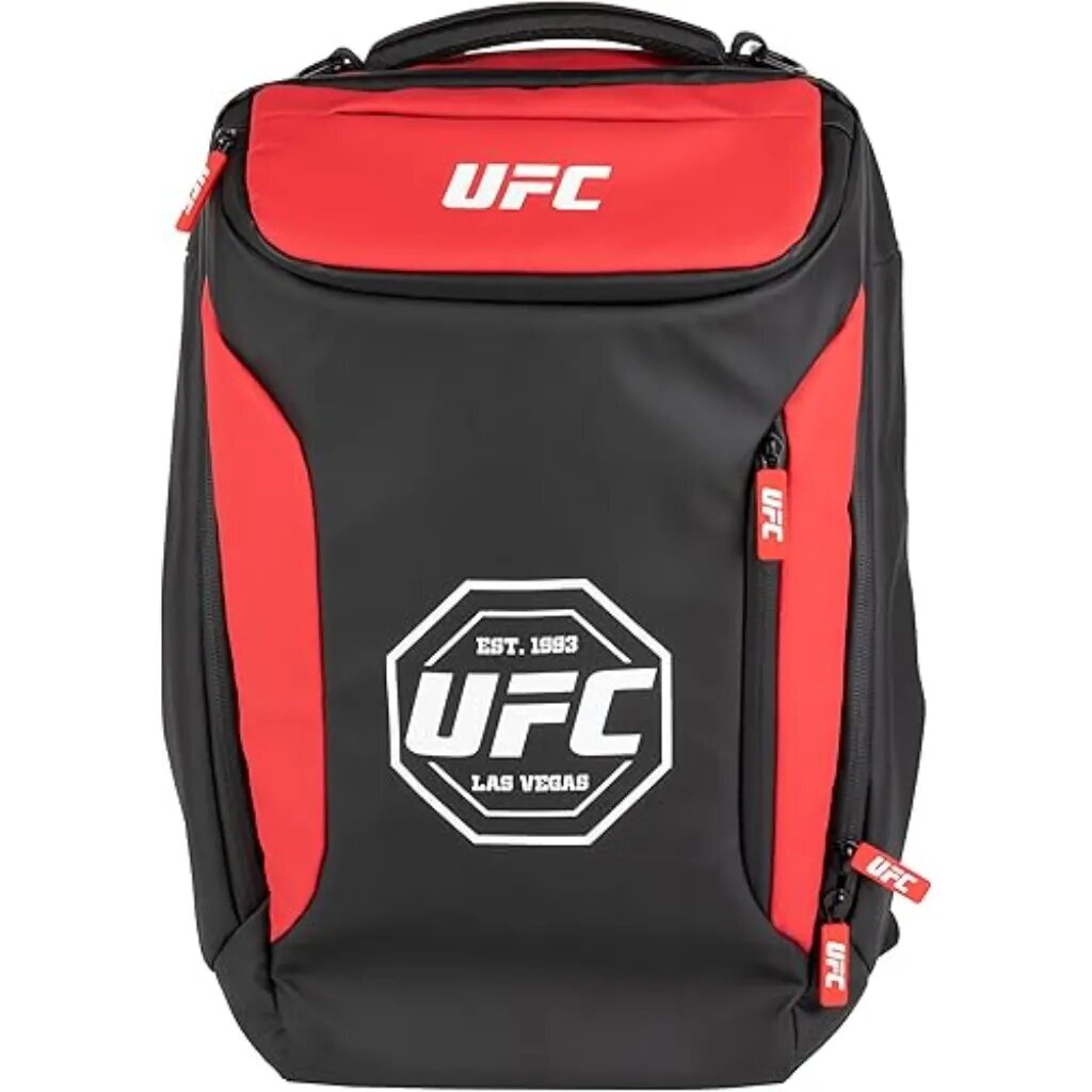 UFC gaming Laptop -reppu 17" Konix musta-punainen hinta ja tiedot | Tietokonelaukut | hobbyhall.fi