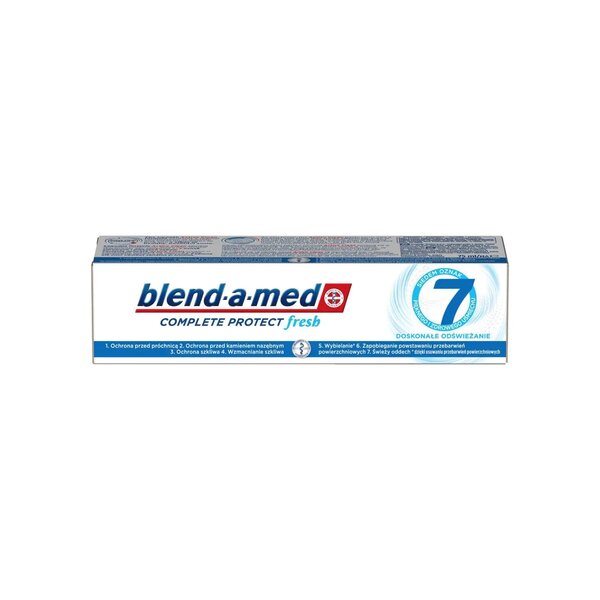 Hammastahna Blend A Med Complete Protect 7 Extra Fresh, 75 ml x 4 kpl.