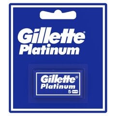 Partakoneen terät Gillette Platinum, 5 kpl. x 10 kpl. hinta ja tiedot | Parranajo ja karvanpoisto | hobbyhall.fi