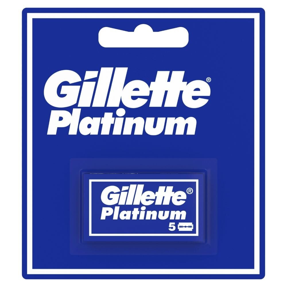 Partakoneen terät, Gillette Platinum, 5x10 kpl hinta ja tiedot | Parranajo ja karvanpoisto | hobbyhall.fi