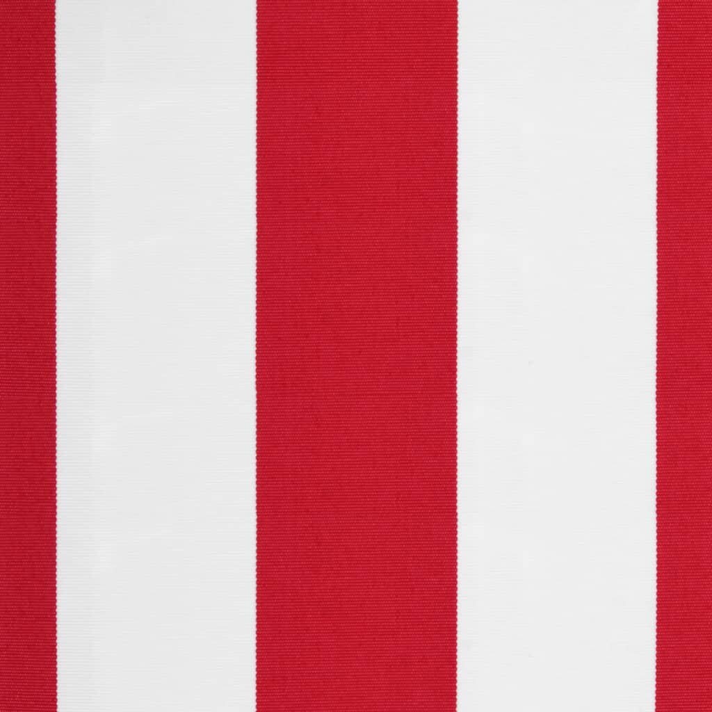 vidaXL Markiisi Red and White Stripes 3,5 m hinta ja tiedot | Katokset | hobbyhall.fi