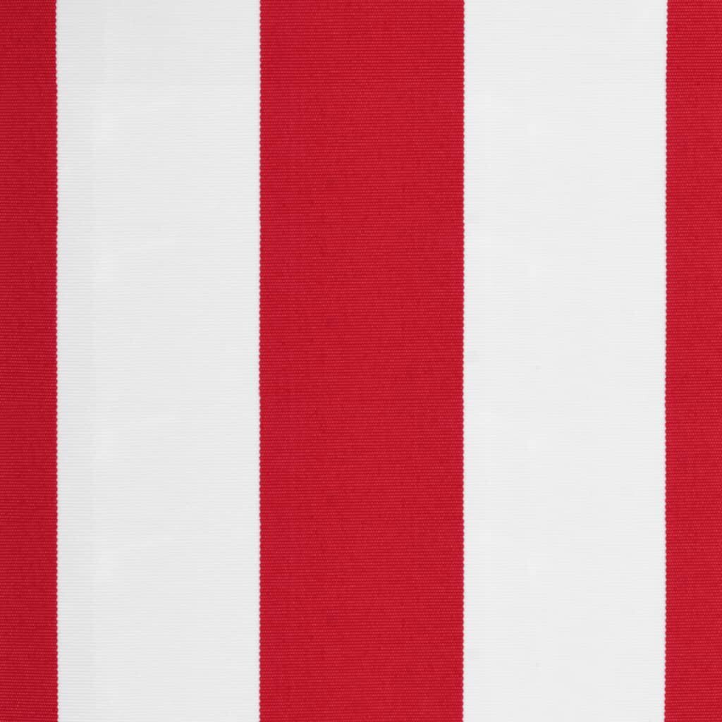 vidaXL Markiisi Red and White Stripes 4,5 m hinta ja tiedot | Katokset | hobbyhall.fi