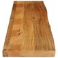 vidaXL Pöytälevy Natural Edge 160x20x3,8 cm mangopuuta hinta ja tiedot | Työtasot | hobbyhall.fi