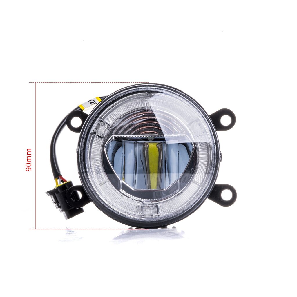 EinParts DL21 Päiväajovalot LED DRL Sumuvalot 6000K 12/24V Citroen, Dacia, Nissan, Opel, Fiat, Peugeot, Renault, Ford, Honda, Suzuki, Mitsubishi hinta ja tiedot | Ajovalot | hobbyhall.fi