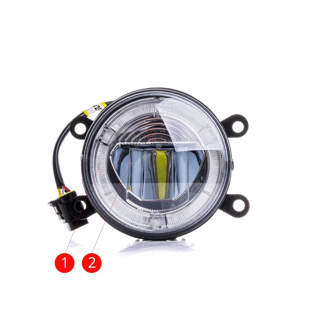 EinParts DL21 Päiväajovalot LED DRL Sumuvalot 6000K 12/24V Citroen, Dacia, Nissan, Opel, Fiat, Peugeot, Renault, Ford, Honda, Suzuki, Mitsubishi hinta ja tiedot | Ajovalot | hobbyhall.fi