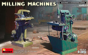 Liimattava malli MiniArt 35663 Milling Machines 1/35 hinta ja tiedot | Koottavat pienoismallit | hobbyhall.fi