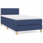 vidaXL Continental Bed Patja, Sininen, Kangas, 90x190 cm hinta ja tiedot | Sängyt | hobbyhall.fi