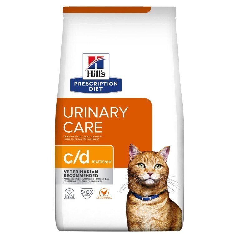 Hill's PD C/D Urinary Care, 3 kg hinta ja tiedot | Kissan kuivaruoka | hobbyhall.fi