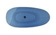 Kylpyamme Besco Xara Blue Wave, 160x75 cm hinta ja tiedot | Kylpyammeet | hobbyhall.fi