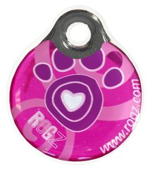 Riipus Rogz Pink Paw, pieni hinta ja tiedot | Koiran valjaat ja kaulapannat | hobbyhall.fi