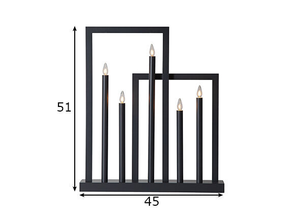 Kynttelikkö Frame hinta ja tiedot | Joulukoristeet | hobbyhall.fi