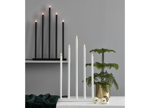 Metallinen kynttilänjalka musta 15W 38x64cm Holy 644-66 hinta ja tiedot | Joulukoristeet | hobbyhall.fi