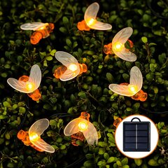 Solar Bee valot 50 led 9.8m ilmiömäinen koristelu jokaiseen puutarhaan hinta ja tiedot | Puutarha- ja ulkovalot | hobbyhall.fi