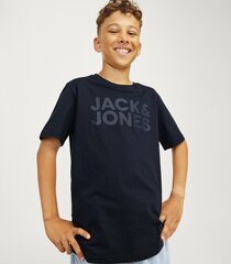 Jack & Jones lasten T-paita 12152730*07, laivastonsininen 5715603767322 hinta ja tiedot | Naisten T-paidat | hobbyhall.fi