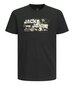 Jack & Jones lasten T-paita 12263089*01, musta 5715610365078 hinta ja tiedot | Naisten T-paidat | hobbyhall.fi