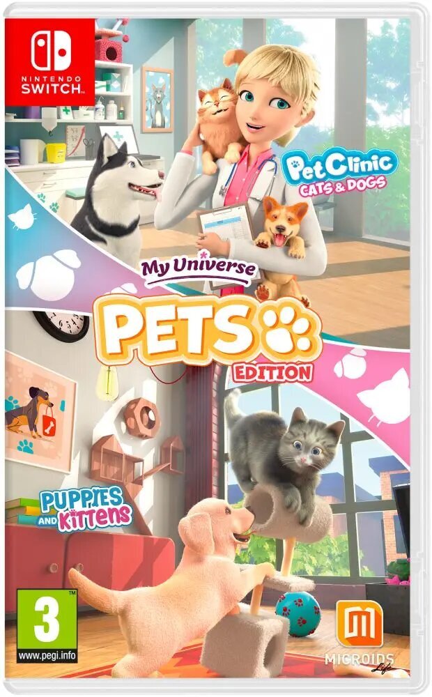 NSW My Universe - Pets Edition: Pennut ja pennut + Pet Clinic Kissat Koirat hinta ja tiedot | Hiiret | hobbyhall.fi